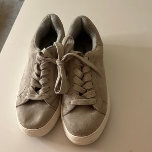 Tan Low Top Sneakers